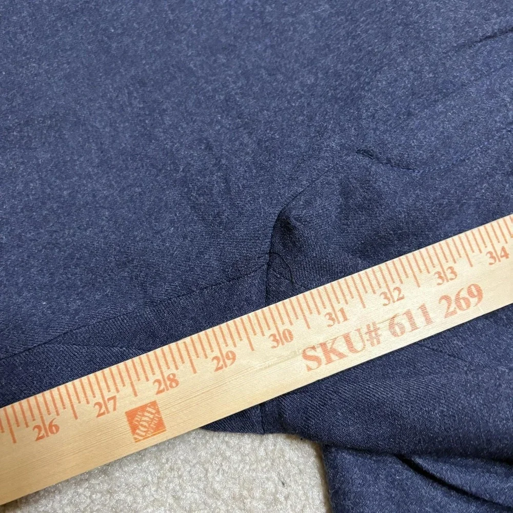 Vtg Yves Saint Laurent Pants Mens 31x30 Navy Wool Pleated Dress Talon 70s‎ 80s